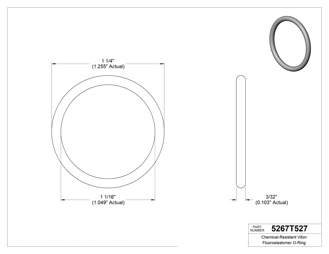 Technical drawing - 5267T527
